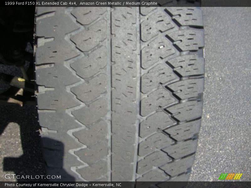 Amazon Green Metallic / Medium Graphite 1999 Ford F150 XL Extended Cab 4x4