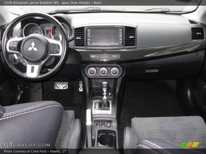 Dashboard of 2008 Lancer Evolution MR