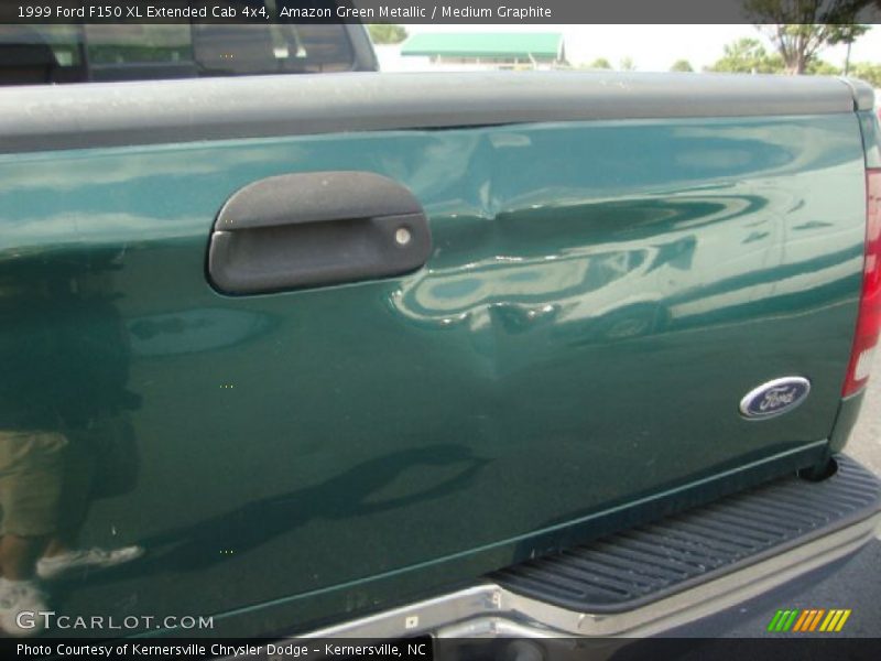 Amazon Green Metallic / Medium Graphite 1999 Ford F150 XL Extended Cab 4x4