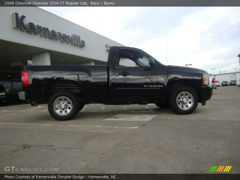 Black / Ebony 2008 Chevrolet Silverado 1500 LT Regular Cab