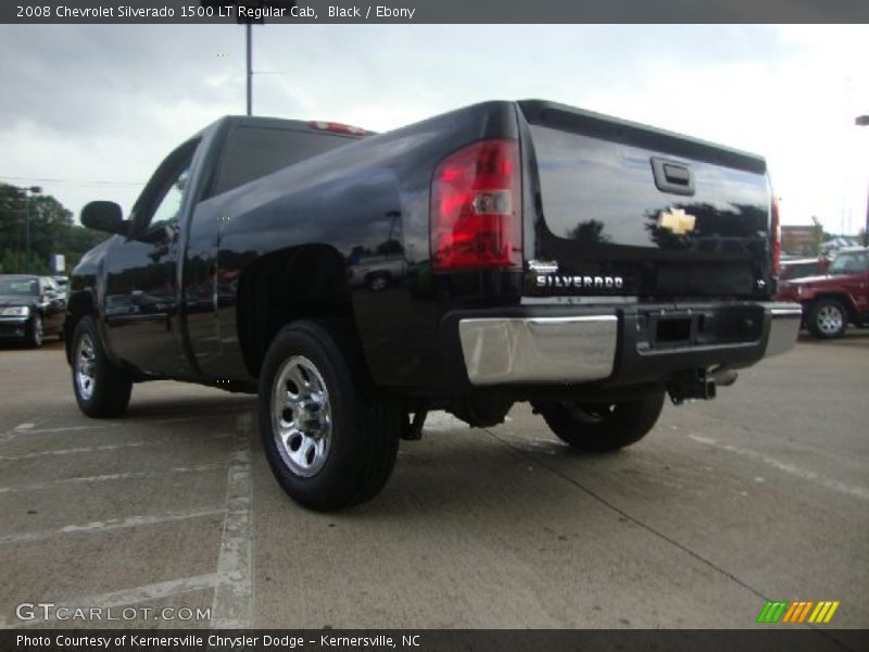 Black / Ebony 2008 Chevrolet Silverado 1500 LT Regular Cab