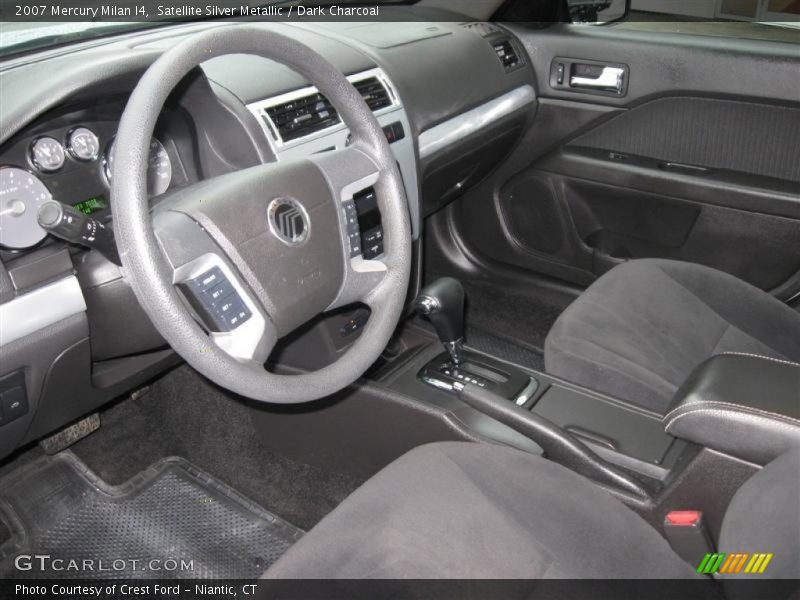 Satellite Silver Metallic / Dark Charcoal 2007 Mercury Milan I4