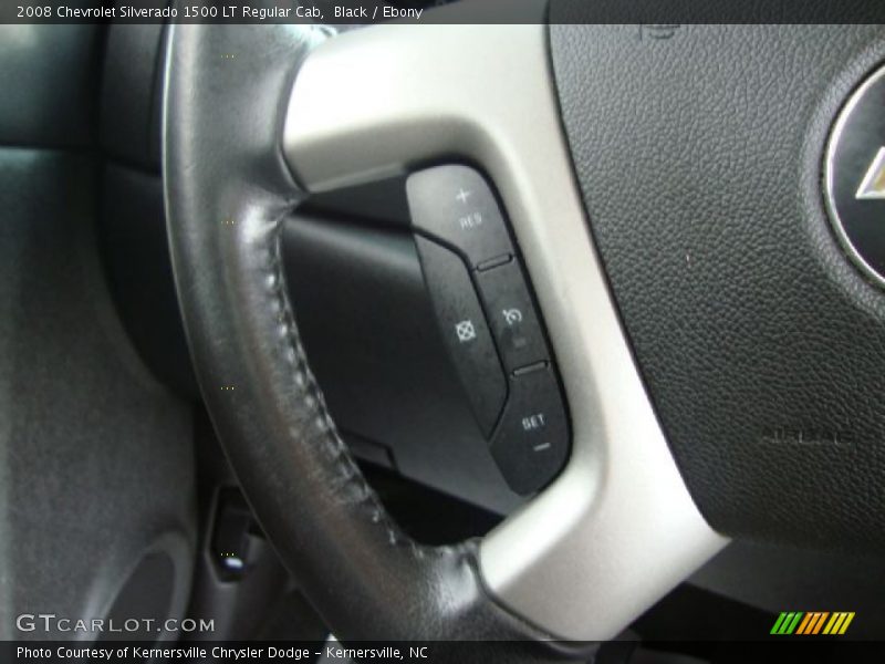 Black / Ebony 2008 Chevrolet Silverado 1500 LT Regular Cab