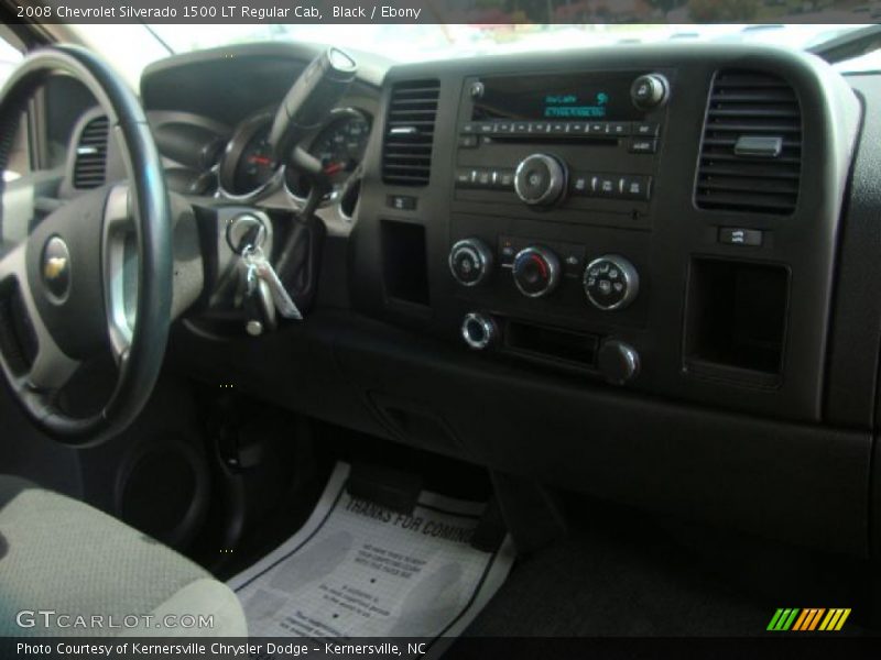Black / Ebony 2008 Chevrolet Silverado 1500 LT Regular Cab