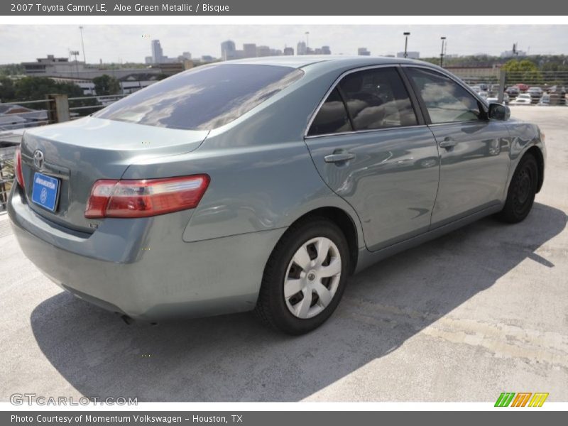 Aloe Green Metallic / Bisque 2007 Toyota Camry LE