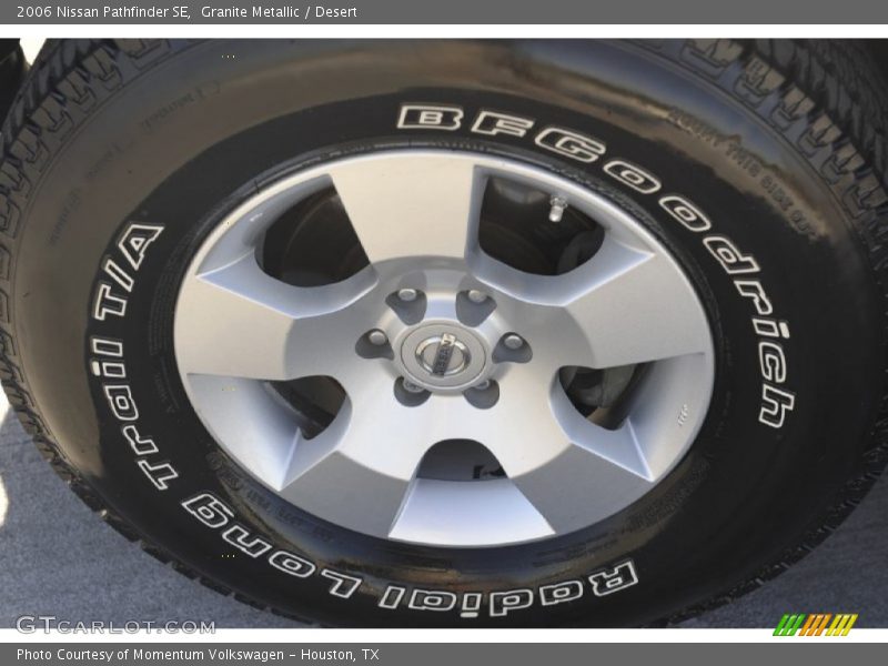 Granite Metallic / Desert 2006 Nissan Pathfinder SE