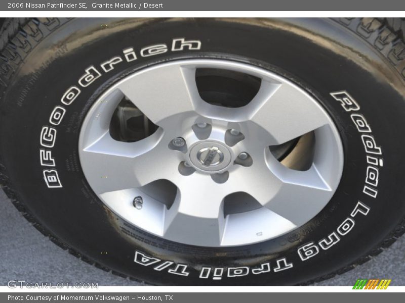 Granite Metallic / Desert 2006 Nissan Pathfinder SE