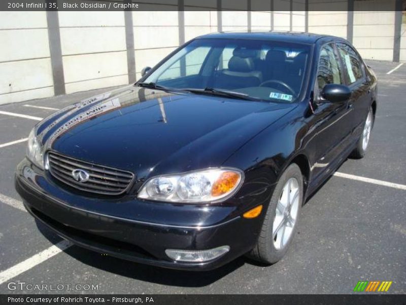 Black Obsidian / Graphite 2004 Infiniti I 35
