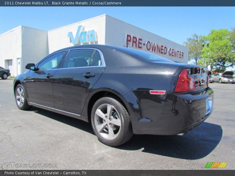 Black Granite Metallic / Cocoa/Cashmere 2011 Chevrolet Malibu LT