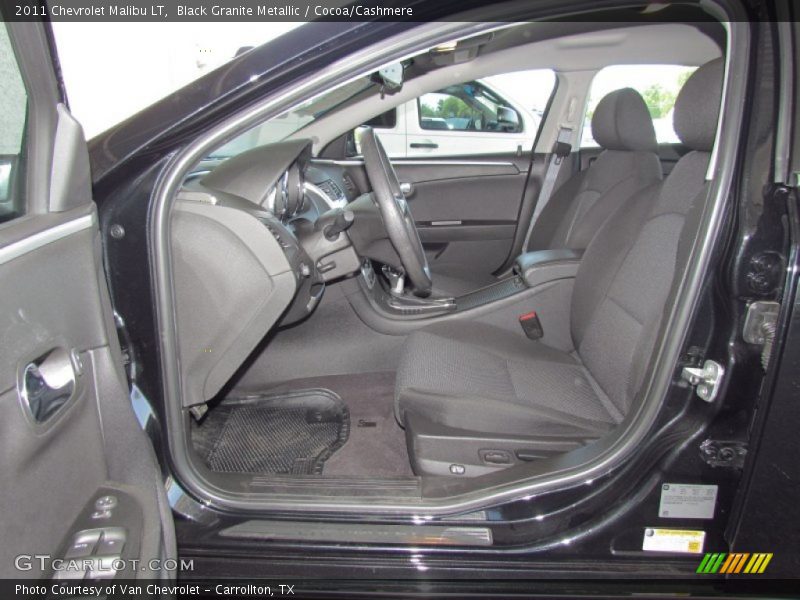Black Granite Metallic / Cocoa/Cashmere 2011 Chevrolet Malibu LT