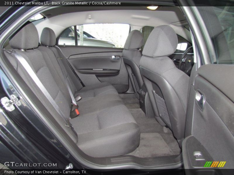 Black Granite Metallic / Cocoa/Cashmere 2011 Chevrolet Malibu LT