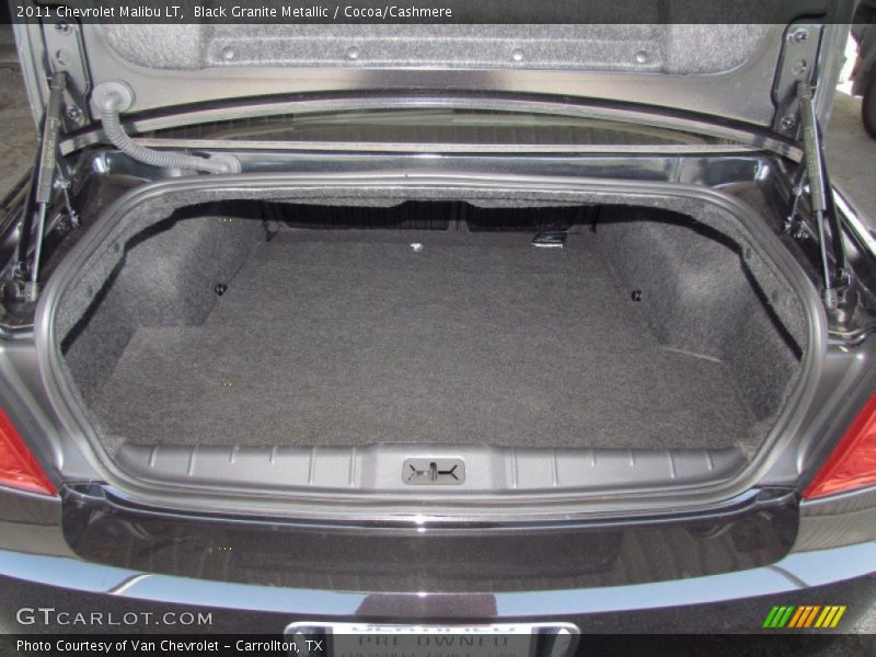 Black Granite Metallic / Cocoa/Cashmere 2011 Chevrolet Malibu LT
