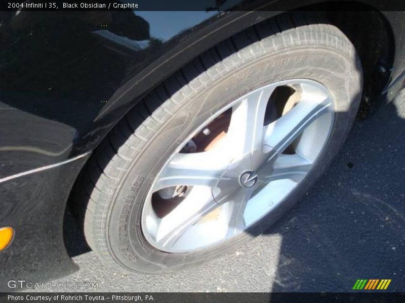 Black Obsidian / Graphite 2004 Infiniti I 35