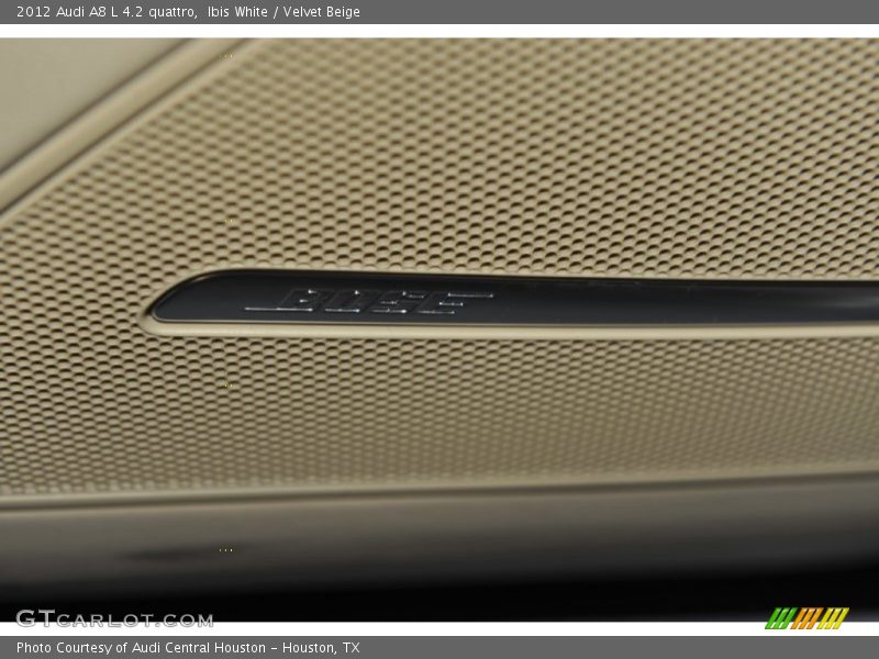 Ibis White / Velvet Beige 2012 Audi A8 L 4.2 quattro