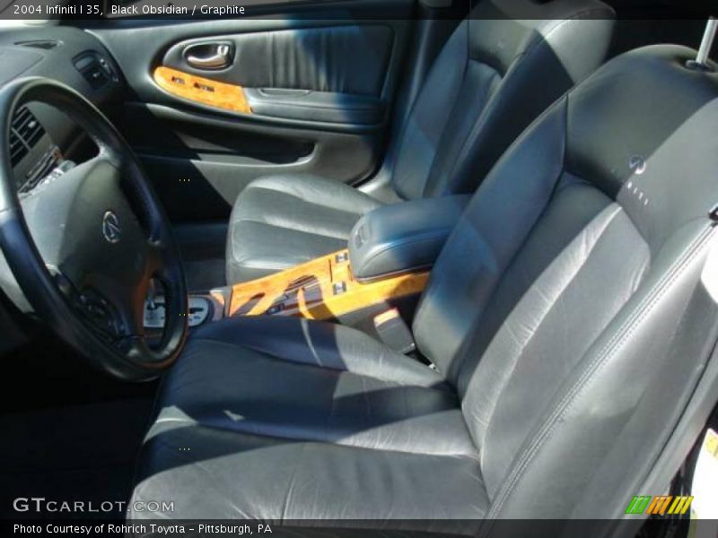 Black Obsidian / Graphite 2004 Infiniti I 35