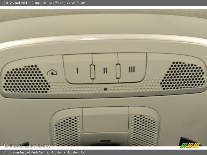 Controls of 2012 A8 L 4.2 quattro