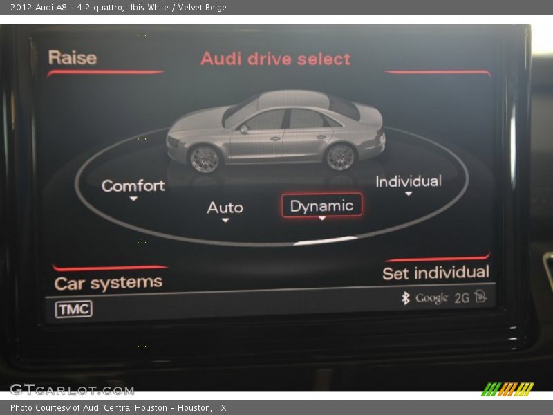 Ibis White / Velvet Beige 2012 Audi A8 L 4.2 quattro