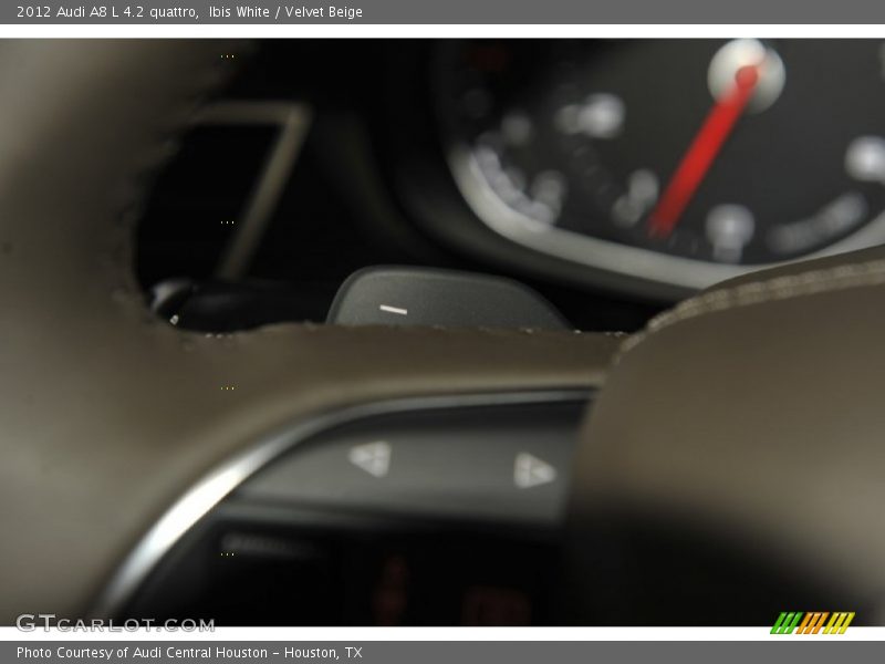 Ibis White / Velvet Beige 2012 Audi A8 L 4.2 quattro