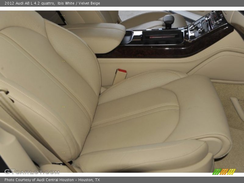  2012 A8 L 4.2 quattro Velvet Beige Interior