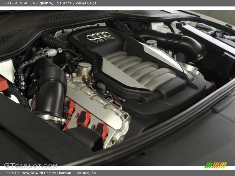  2012 A8 L 4.2 quattro Engine - 4.2 Liter FSI DOHC 32-Valve VVT V8