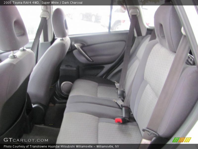 Super White / Dark Charcoal 2005 Toyota RAV4 4WD