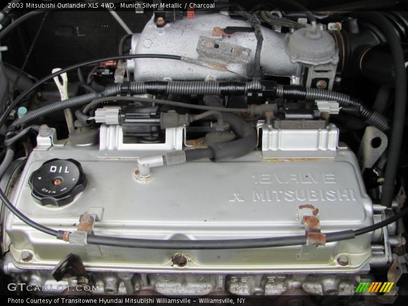  2003 Outlander XLS 4WD Engine - 2.4 Liter SOHC 16-Valve 4 Cylinder
