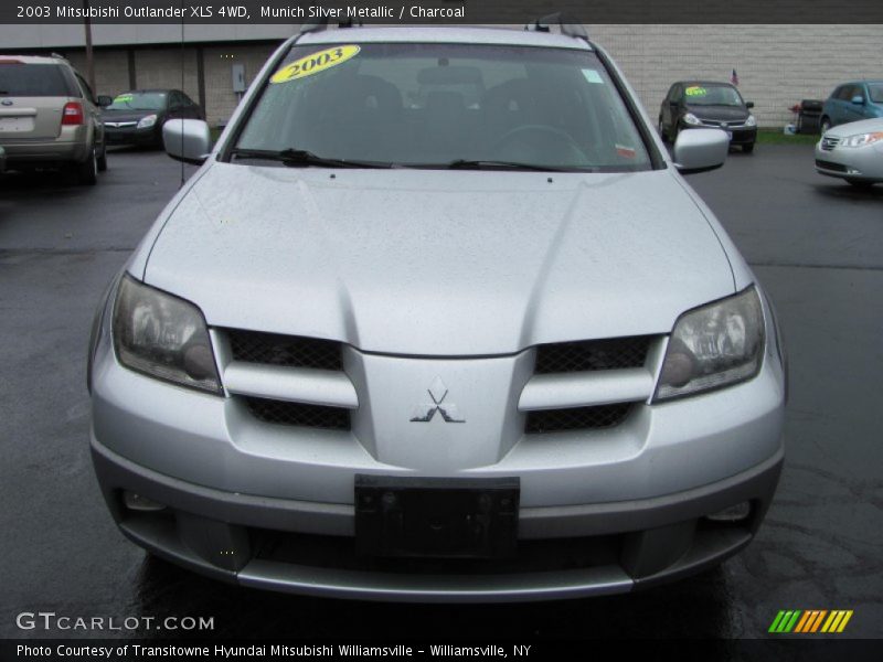 Munich Silver Metallic / Charcoal 2003 Mitsubishi Outlander XLS 4WD