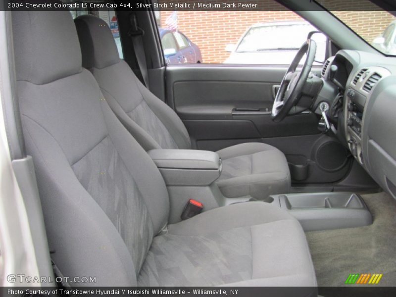 Silver Birch Metallic / Medium Dark Pewter 2004 Chevrolet Colorado LS Crew Cab 4x4
