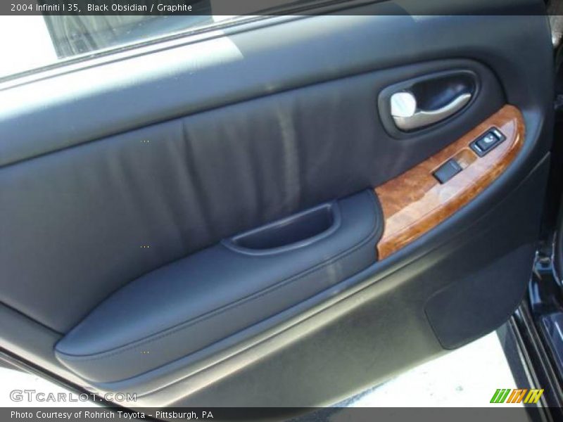 Black Obsidian / Graphite 2004 Infiniti I 35
