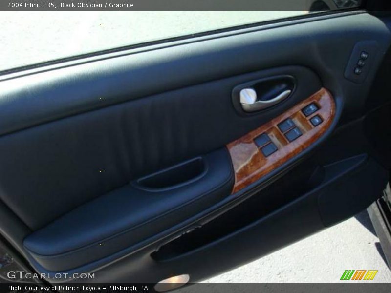 Black Obsidian / Graphite 2004 Infiniti I 35