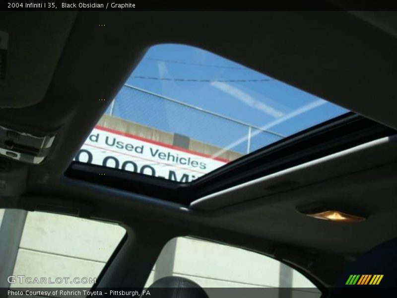 Black Obsidian / Graphite 2004 Infiniti I 35