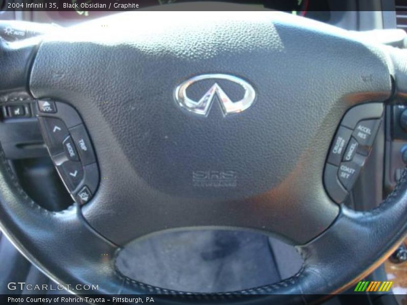 Black Obsidian / Graphite 2004 Infiniti I 35