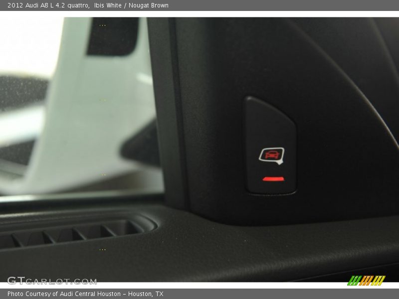 Ibis White / Nougat Brown 2012 Audi A8 L 4.2 quattro