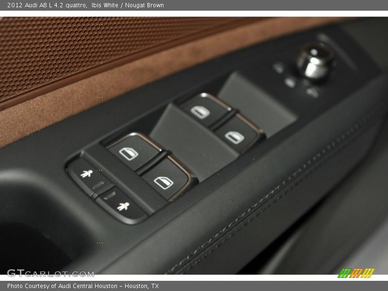 Ibis White / Nougat Brown 2012 Audi A8 L 4.2 quattro