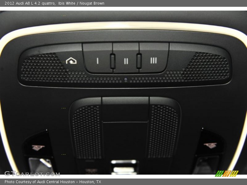 Ibis White / Nougat Brown 2012 Audi A8 L 4.2 quattro