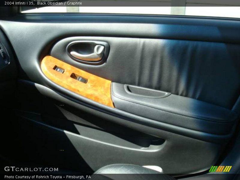 Black Obsidian / Graphite 2004 Infiniti I 35