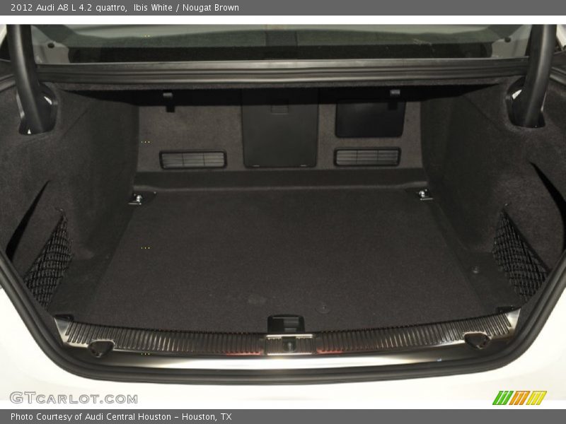 Ibis White / Nougat Brown 2012 Audi A8 L 4.2 quattro