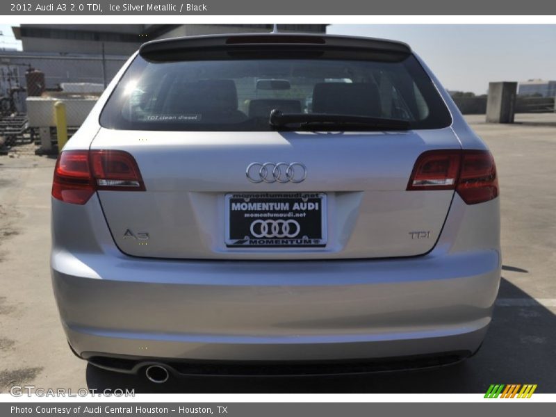 Ice Silver Metallic / Black 2012 Audi A3 2.0 TDI