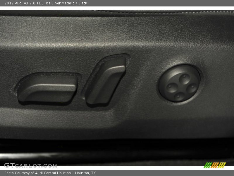 Ice Silver Metallic / Black 2012 Audi A3 2.0 TDI