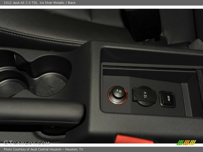Ice Silver Metallic / Black 2012 Audi A3 2.0 TDI