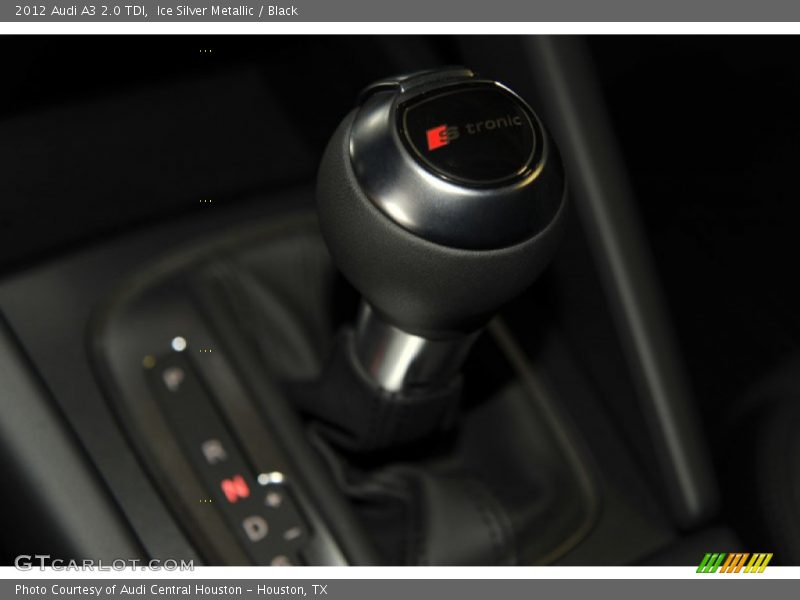 Ice Silver Metallic / Black 2012 Audi A3 2.0 TDI