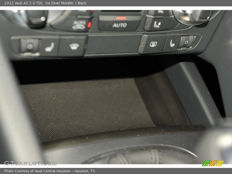 Ice Silver Metallic / Black 2012 Audi A3 2.0 TDI