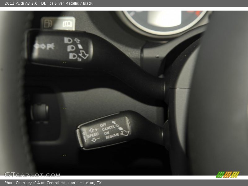 Ice Silver Metallic / Black 2012 Audi A3 2.0 TDI