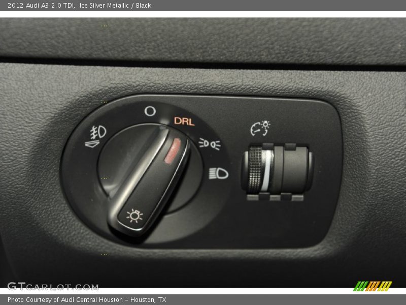 Controls of 2012 A3 2.0 TDI