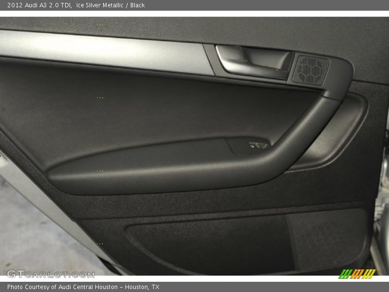 Ice Silver Metallic / Black 2012 Audi A3 2.0 TDI