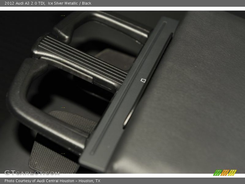 Ice Silver Metallic / Black 2012 Audi A3 2.0 TDI