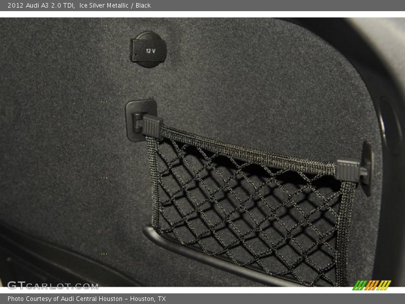 Ice Silver Metallic / Black 2012 Audi A3 2.0 TDI