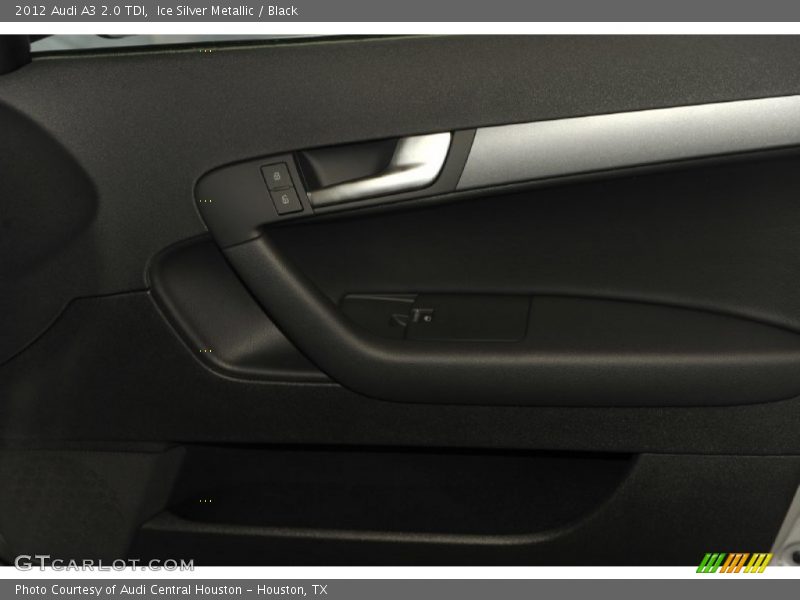Ice Silver Metallic / Black 2012 Audi A3 2.0 TDI