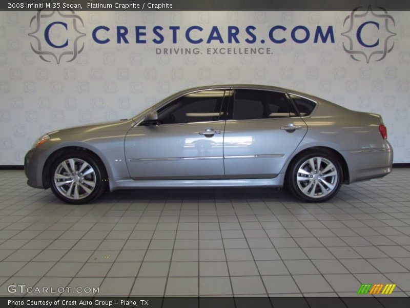 Platinum Graphite / Graphite 2008 Infiniti M 35 Sedan