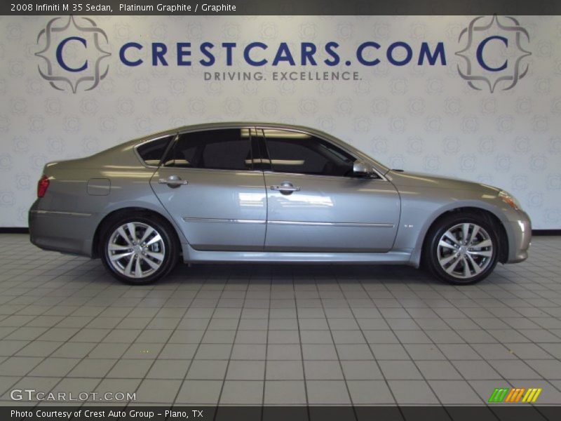 Platinum Graphite / Graphite 2008 Infiniti M 35 Sedan